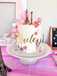 Acrylic Cake Charm & Number