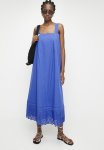 Superbalist Anglaise Trim Detail Trapeze Midi Dress - Strong Blue
