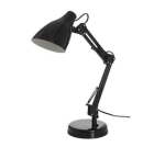 E27 60W Modern Flexible Long Swing Arm LED Desk Lamp PE-11 Black