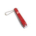 3 Swords Nail Clippers Large: Nickel Plated Red Trim Bs 8127 Red