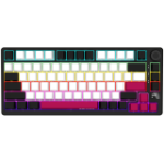 Lorgar KBP7075W Wireless 75% Mechanical Gaming Keyboard Pro Black red En Layout