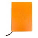 A5 Premium Journal Notebook - Neon Orange Tree Of Life