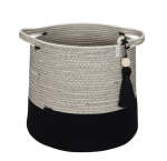 Conical Basket - Liquorice - Poly Base