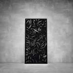 Laser Cut Screen - Design 090 - 1040 X 535 X 20 Matt Black Indoor