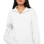 Slazenger Women's 1 4 Zip Fleece Top