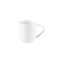 Jenna Clifford - Embossed Lines Coffee Mug - Whisper White Set Of 4