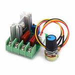 Voltage Regulator Module Scr Controller 2000W 50-220V Ac Output Stabilizer For Light Dimmer Temperature And Motor Speed Control