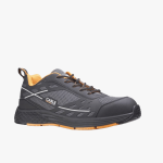 Mens Zircon Safety Shoe Black Orange - 17