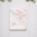 Toile Blanket Pink