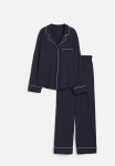 Pyjama Shirt And Bottoms - Blue Multi