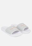 Calvin Klein Slide Monogram Tpu - Oyster Mushroom white