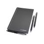 A5 Notebook Diarybook Smart Notebook Wire Bound Books Writing Book - Black