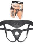 LUX Patent Leather Strap-on Harness