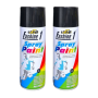 Spray Paint 450ML - Black 2 Pack