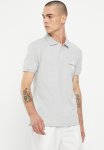 Calvin Klein Seasonal Mono Logo Polo - Light Grey Heather