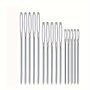 12pcs Large-Eye Blunt Needles Assorted Sizes Yarn Knitting Sewing Needles Embroidery Tapestry Round Tip Needle Set Golden Tail Thick Head Hand Sewing Pins