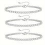 Stunning 4.4 Carat Moissanite Tennis Bracelet - Perfect For Birthdays Anniversaries & Special Occasions