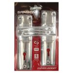 Samson Lockset Key 3 Lever Sabs – Chrome Plated