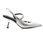 Karmel Strap Slingback Pumps -silver