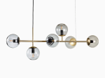 Asher 6 Ball Chandelier