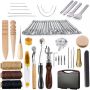 59 Pieces Professional Leather Diy Tools Eco-friendly Leather Tool Set