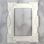 JP610 White Resin Frame Vintage Large White