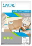 : Inkjet-laser Multi-purpose Labels UT300- 24 Up