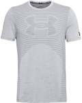 Men's Ua Seamless Logo Short Sleeve Shirt - BLACK-014 XL