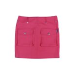 MINI Cargo Skirt -fuchsia