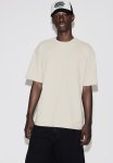 Loose Fit Washed T-Shirt - Beige
