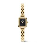 Quadro MINI Arch Gold Sunray Dial Watch
