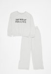 PoP Candy Printed Sweatsuit - Grey