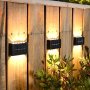 Brighten Up Your Outdoor Space With 2PCS Solar Up & Down Wall Lights