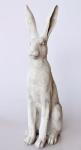 Tall Resin Bunny 80X22X32CM