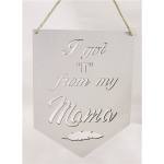 Kikki & Frankie Wall Plaques Got "it" From My Mama
