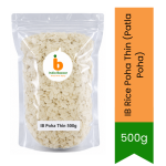Ib Rice Poha Thin Patla Poha - Premium Flattened Rice Flakes Fast Breakfast Snack Light Texture & Authentic Flavor South Africa
