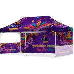 3M Coated Steel Sublimated Gazebo 6M X 1 Long Full-wall Skin 2 Short Half-wall Skins