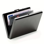 Credit Card Holder Protector Stainless Steel Credit Card Wallet Slim Rfid Metal Credit Card Case For Women Or Men