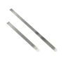 Set Of 2 Stainless Steel Rulers - 30CM And 60CM