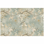 Bolster Cushion Studio Floral Bird