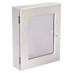 Wooden Bathroom Cabinet Single White 26CM