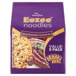 Eezee Boerewors Flavour Noodles 5 X 65G