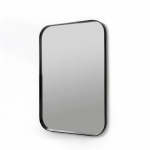 Deep Frame Black Rectangle Mirror