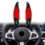 T-carbon Carbon Fiber Paddle Shifter Extension Compatible With Bmw 3 4 5 6GT 7 8 G10 G12 G30 G38 X3 X4 X5 X6 X7