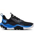 Unisex Ua Spawn 3 Basketball Shoes - Black 8