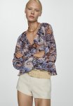 Blouse Petra - Medium Blue