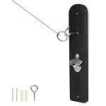 Barcaloo Hook And Ring Game With Botle Opener And Magnetic Bottle Cap Catch - Adult Ring Toss Game For Indoor Use