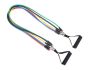 11PCS Set Latex Resistance Bands Elastic Bands Fitness Equipment