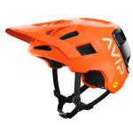 Kortal Race Mips Flu Orange Avip ura Black Matt - Large
