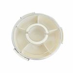 6 Compartments Spinning Food Storage Container Organizer
